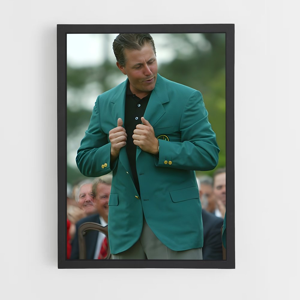 Poster Le Maître en Vert – affiche Golf (vue 2)